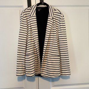 Striped soft blazer, XL, never worn